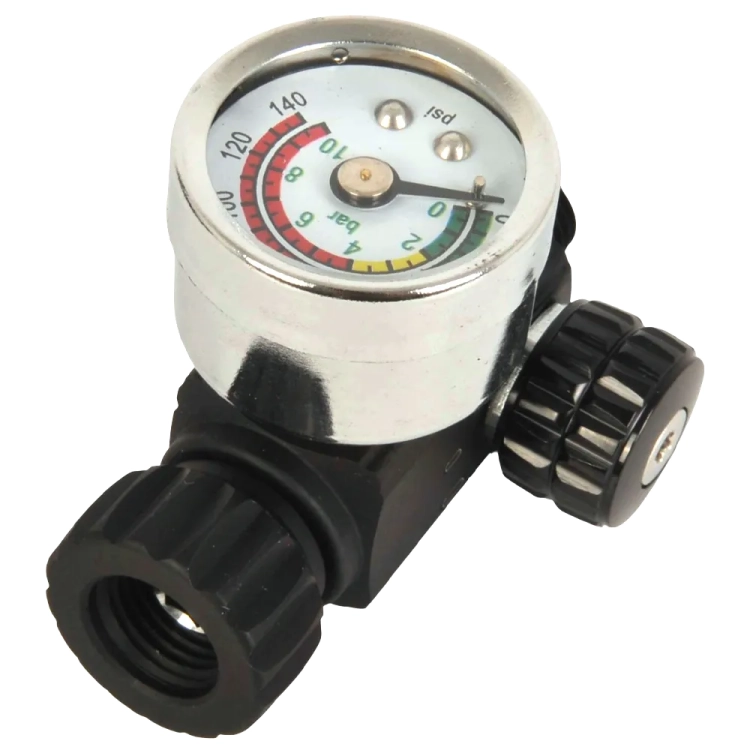 Manometr z regulatorem powietrza 1/4 cala Cetron