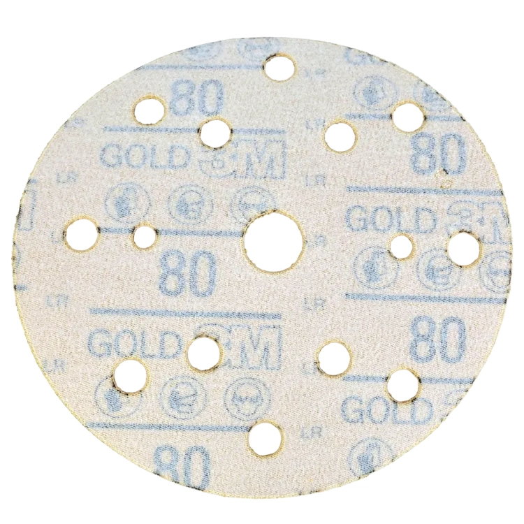 Krążek ścierny 3M Hookit Gold 288U 150mm 15 otworów P80