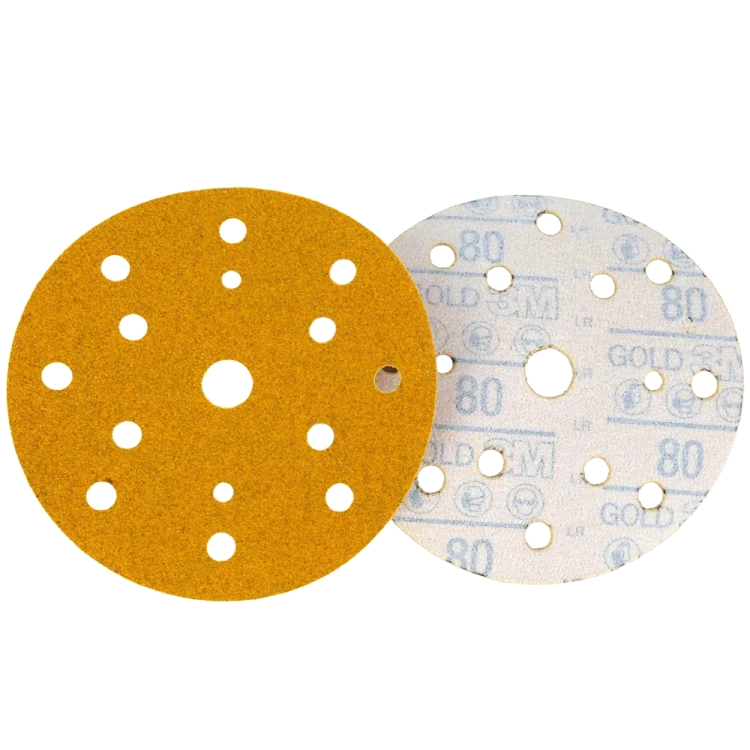 Krążek ścierny 3M Hookit Gold 288U 150mm 15 otworów P80