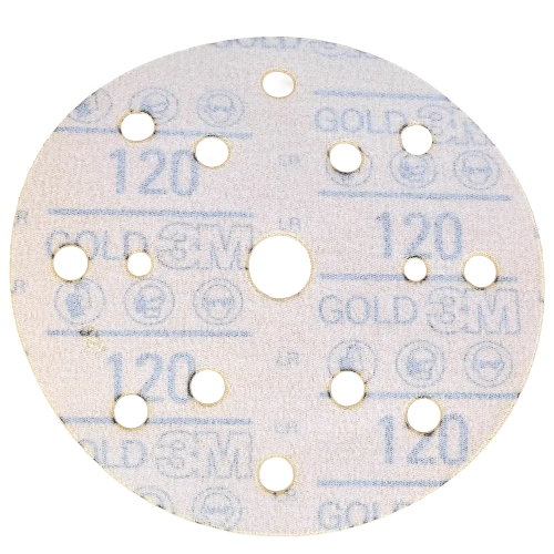 Krążek ścierny 3M Hookit Gold 288U 150 mm 15 otworów P120 3M 51545