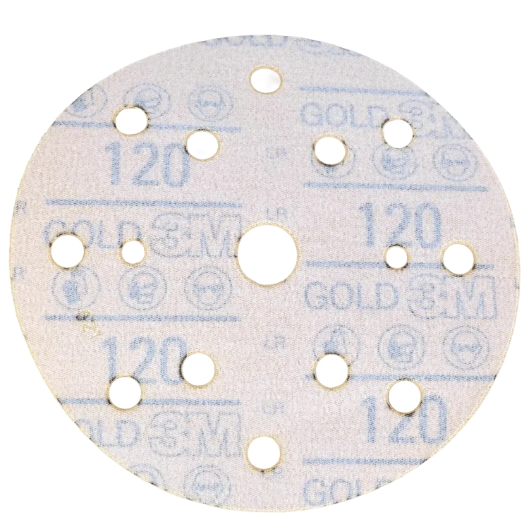 Krążek ścierny 3M Hookit Gold 288U 150mm 15 otworów P120