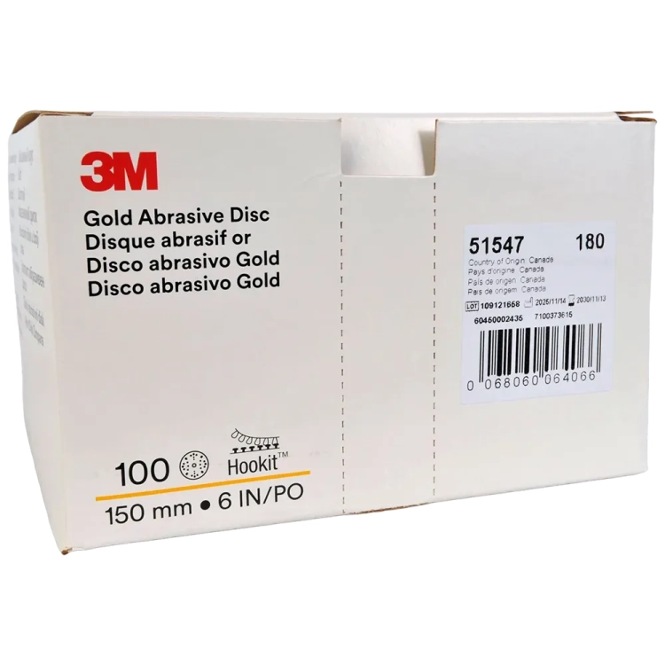 Krążek ścierny 3M Hookit Gold 288U 150mm/15H P180