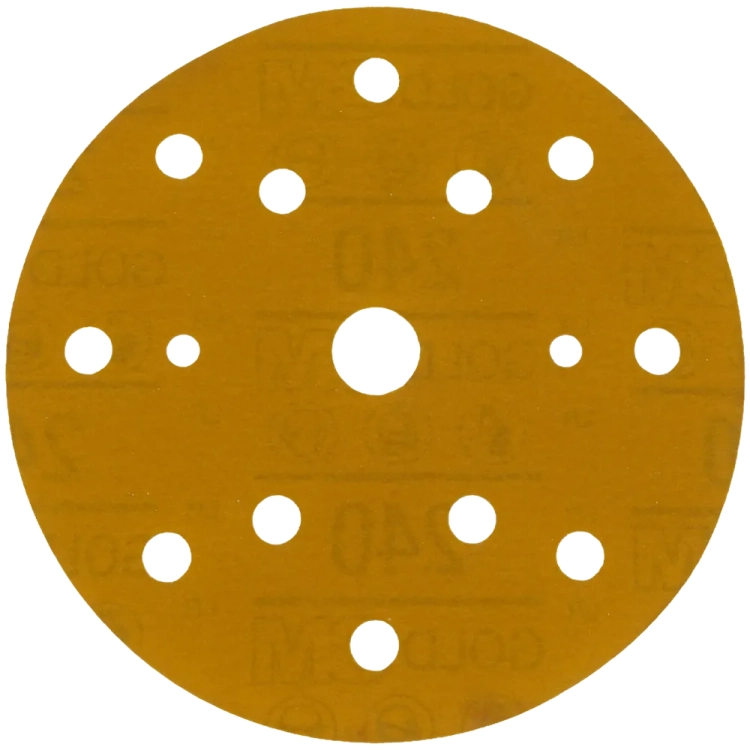 Krążek ścierny 3M Hookit Gold 288U 150mm 15 otworów P240