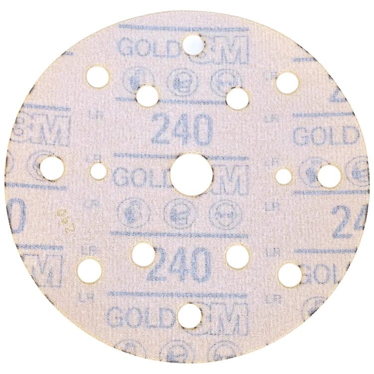 Krążek ścierny 3M Hookit Gold 288U 150mm 15 otworów P240