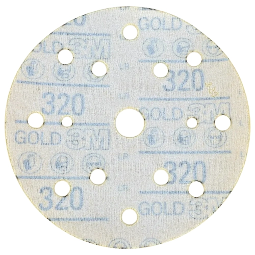 Krążek ścierny 3M Hookit Gold 288U 150mm 15 otworów P320 3M 51551