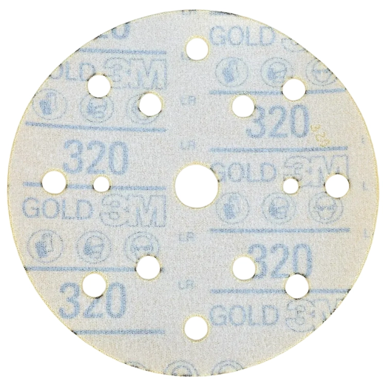 Krążek ścierny 3M Hookit Gold 288U 150mm 15 otworów P320