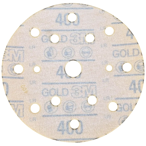 Krążek ścierny 3M Hookit Gold 288U 150mm 15 otworów P400 3M 51553
