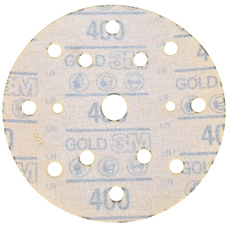 Krążek ścierny 3M Hookit Gold 288U 150mm 15 otworów P400