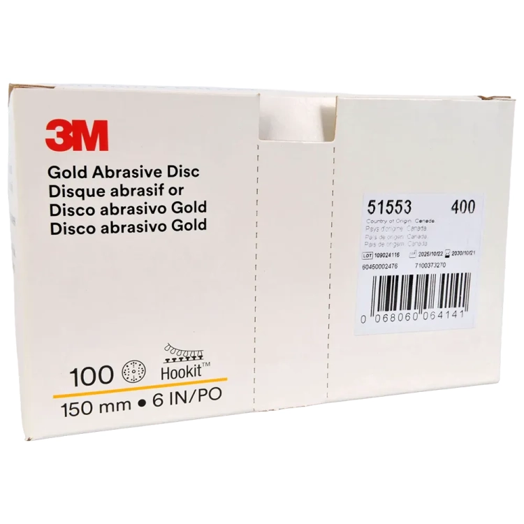 Krążek ścierny 3M Hookit Gold 288U 150mm/15H P400