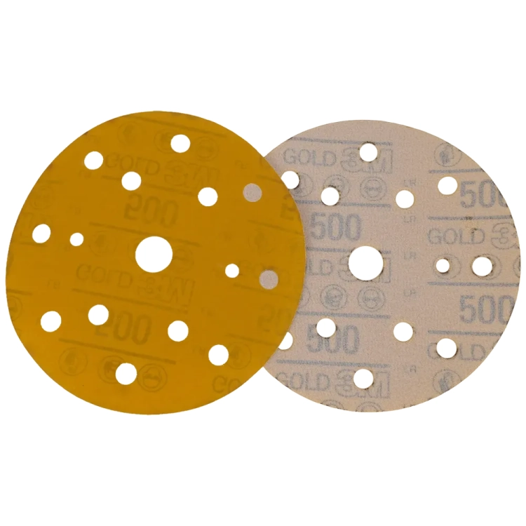 Krążek ścierny 3M Hookit Gold 288U 150mm 15 otworów P500