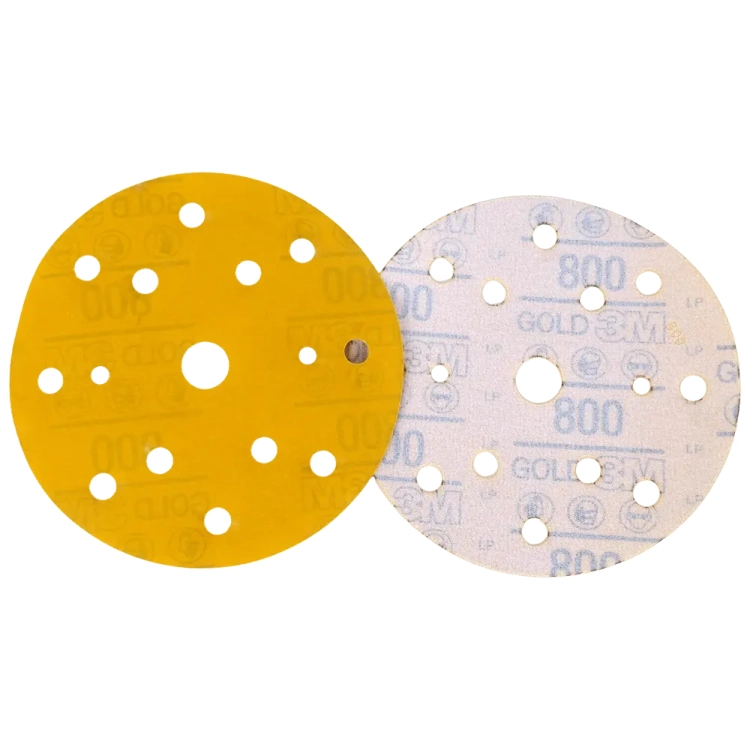 Krążek ścierny 3M Hookit Gold 288U 150 mm 15 otwrów P800