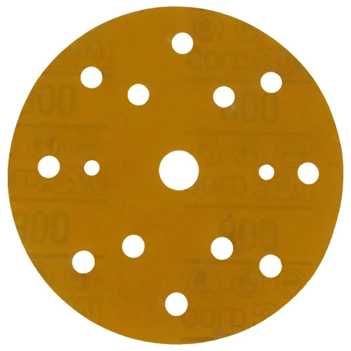 Krążek ścierny 3M Hookit Gold 288U 150 mm 15 otwrów P800