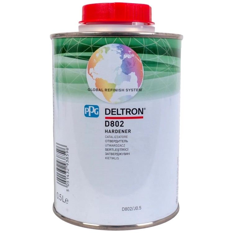 D800 Lakier bezbarwny + D802 utwardzacz kpl 1.5l PPG Deltron