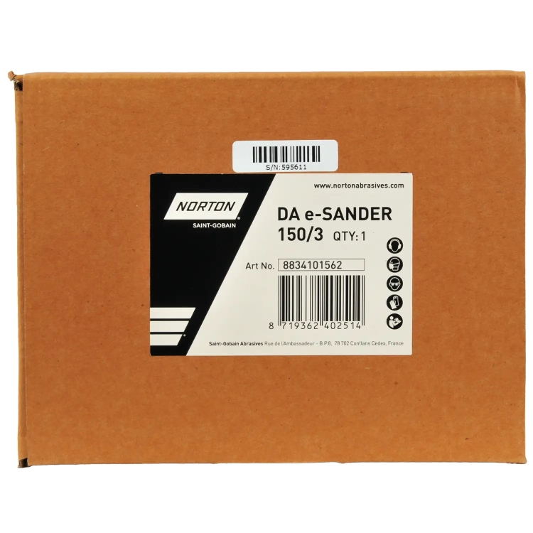 Norton Szlifierka Elektryczna 150mm Dual Action skok 3 mm