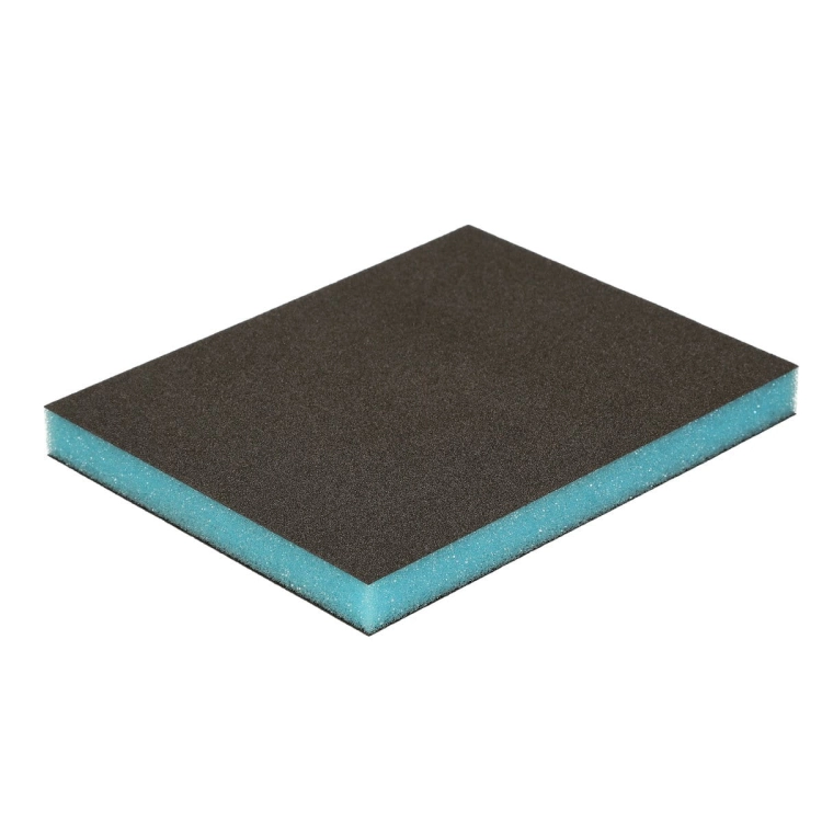 Gąbka ścierna dwustronna 124 x 98 mm, Ultra Fine NIEBIESKA P600-P800