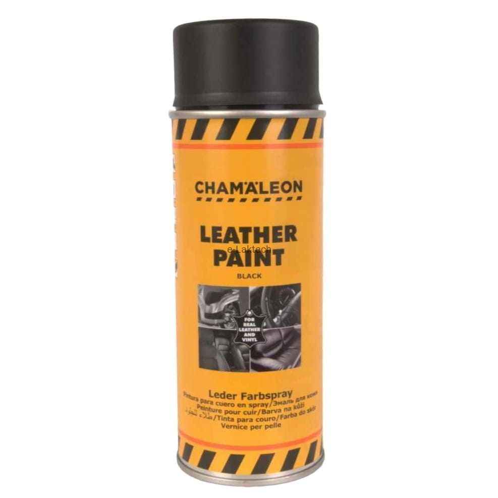 Farba do skór czarna 400 ml spray Chamaleon 680 26801