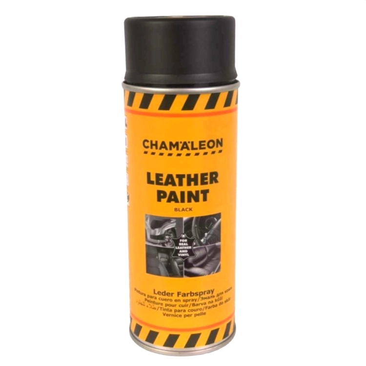 Farba do skór czarna 400 ml spray Chamaleon 680 26801