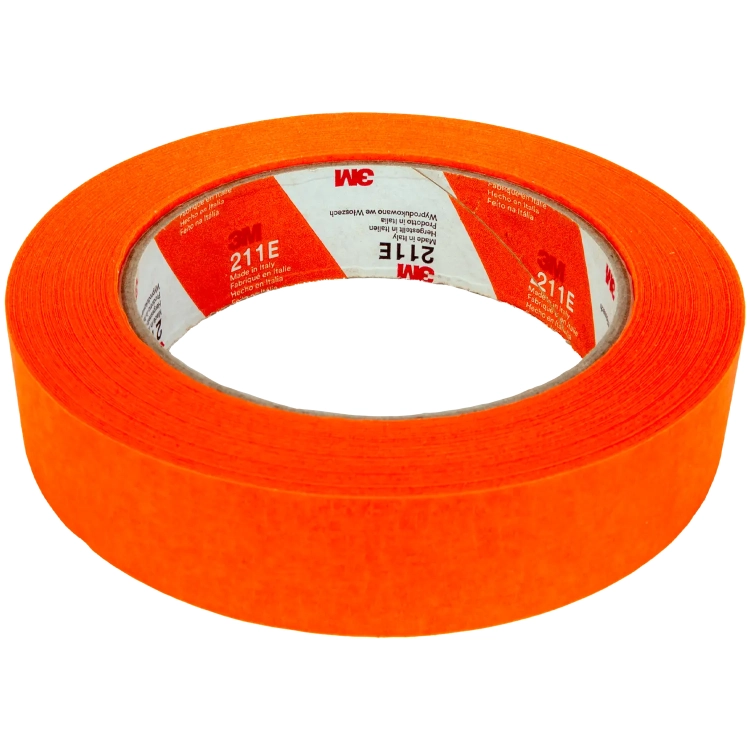 Taśma maskująca 3M pomarańczowa 77319, 211E, 24 mm x 50 m