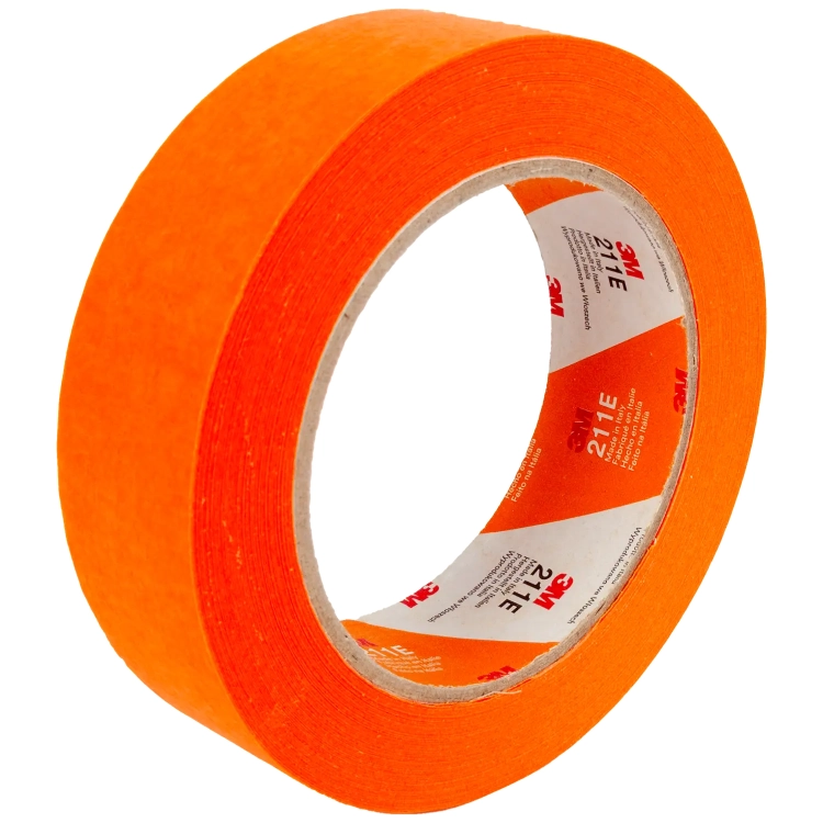 Taśma maskująca 3M pomarańczowa 77321, 211E, 30 mm x 50 m