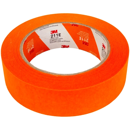 Taśma maskująca 3M pomarańczowa 77321, 211E, 30 mm x 50 m
