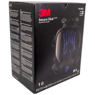 Maska lakiernicza pełnotwarzowa 3M Secure Click FF-803 "L" ochronna