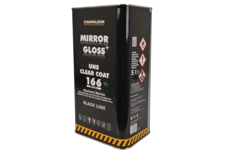 Lakier bezbarwny HS LOW VOC 5 L Chamaleon 166 + utwardzacz Chamaleon 226 2.5 L