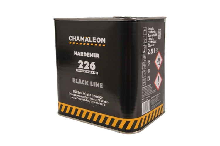 Lakier bezbarwny HS LOW VOC 5 L Chamaleon 166 + utwardzacz Chamaleon 226 2.5 L