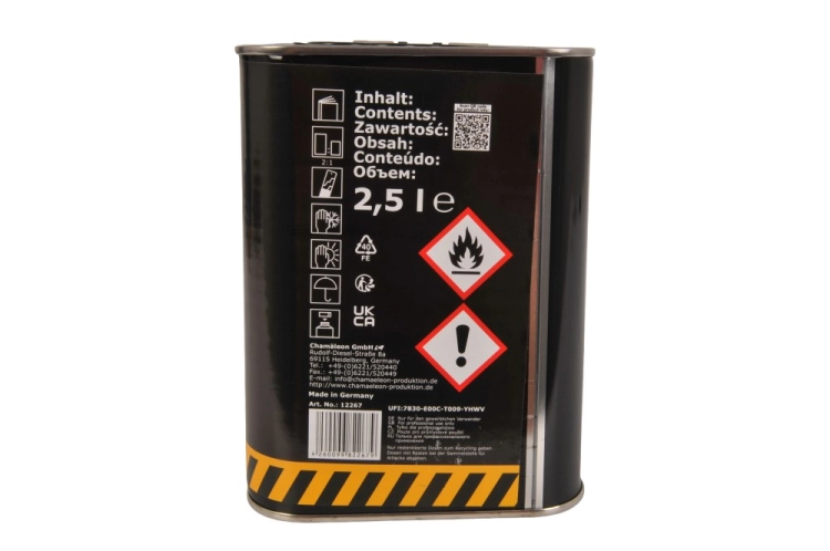 Lakier bezbarwny HS LOW VOC 5 L Chamaleon 166 + utwardzacz Chamaleon 226 2.5 L