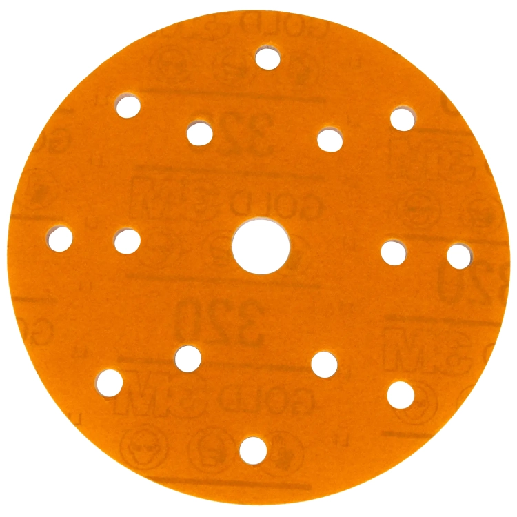 Krążek ścierny 3M Hookit Soft Gold 288U 150 mm P320 15-otworowy 3M 41087