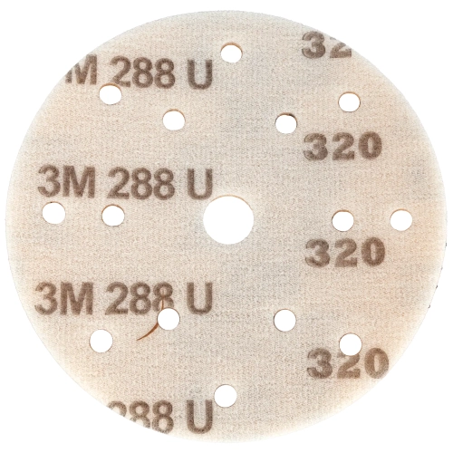 Krążek ścierny 3M Hookit Soft Gold 288U 150 mm P320 15-otworowy 3M 41087