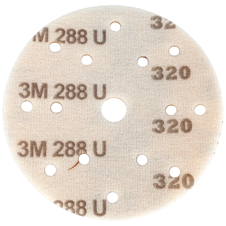 Krążek ścierny 3M Hookit Soft Gold 288U 150 mm P320 15-otworowy 3M 41087