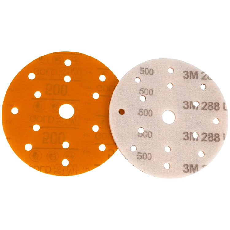 Krążek ścierny 3M Hookit Soft Gold 288U 150 mm P500 15-otworowy 3M 41090