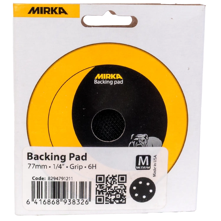 Podkładka szlifierska BACKING PAD 77 mm 6H 1/4 Mirka 8294791211