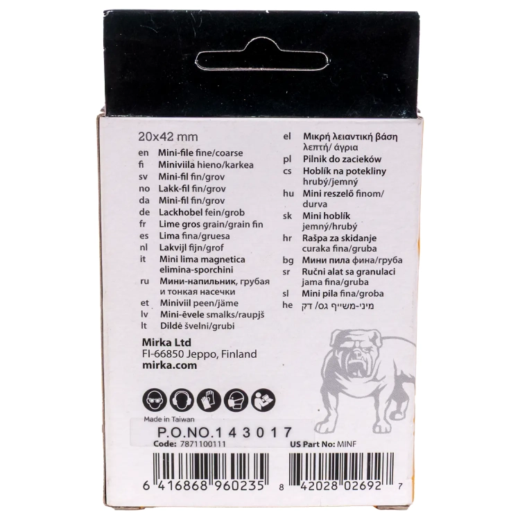 Pilnik do zacieków Mini-File 20 × 42 mm Mirka 7871100111