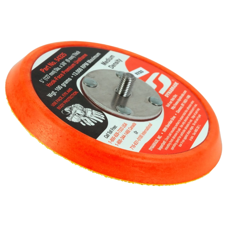 Podkładka szlifierska bez otworów 127 mm 10 mm średnia Dynabrade 54325