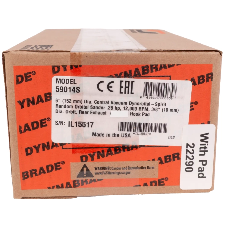 Szlifierka oscylacyjna pneumatyczna Dynorbital-Spirit 152 mm 10 mm Dynabrade 59014