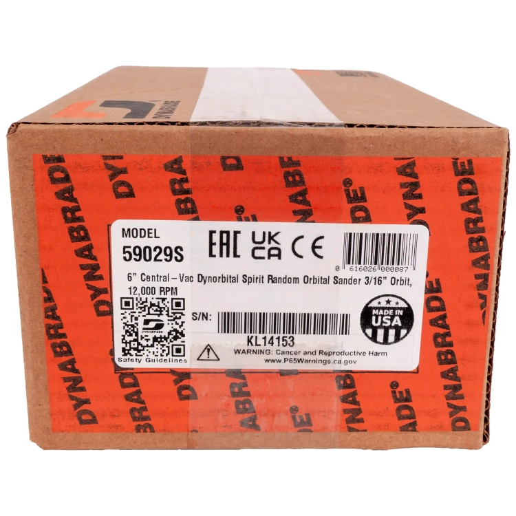 Szlifierka oscylacyjna pneumatyczna Dynorbital-Spirit 152 mm skok 5 mm Dynabrade 59029