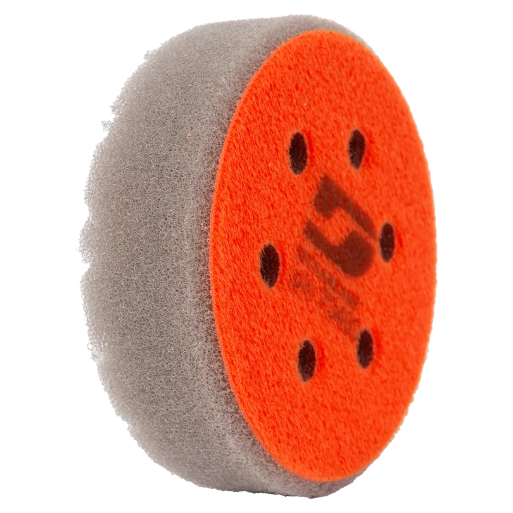 Gąbka polerska 80 mm szara Hard 6 otw. Dynabrade 73400