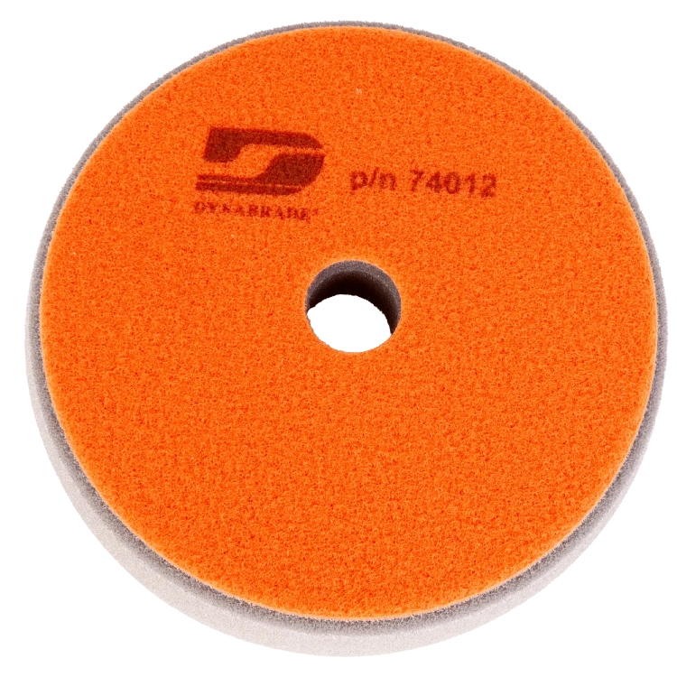 Gąbka polerska 138 mm szara twarda 1 otw. Dynabrade 74012