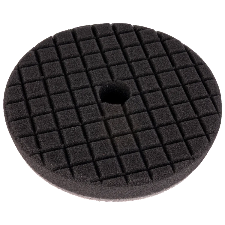 Gąbka polerska 138 mm czarna bardzo miękka 1 otw. Dynabrade 74009