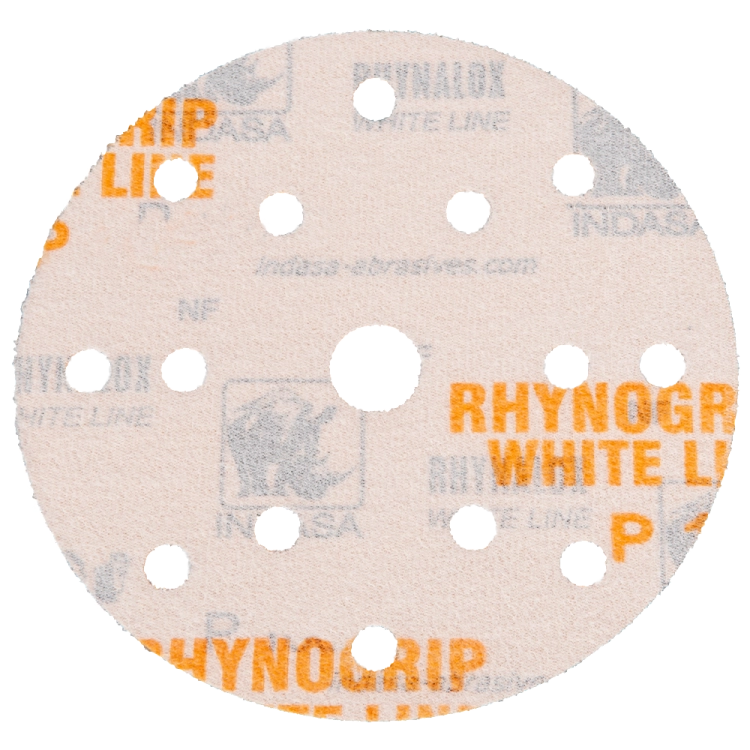 Indasa Krążki ścierne na rzep WHITE 150/15H P220 92355