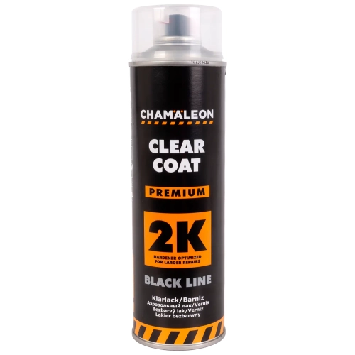 Lakier bezbarwny 2K PREMIUM 500ml spray CHAMALEON 11013