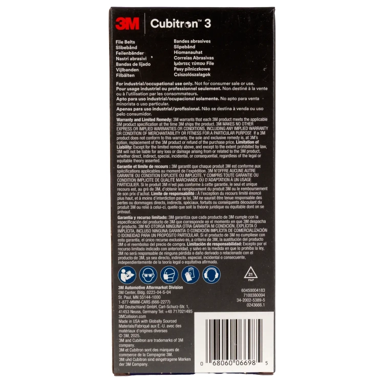 Pas ścierny CUBITRON III 12,7x457,2 mm 80+ 3M 33478