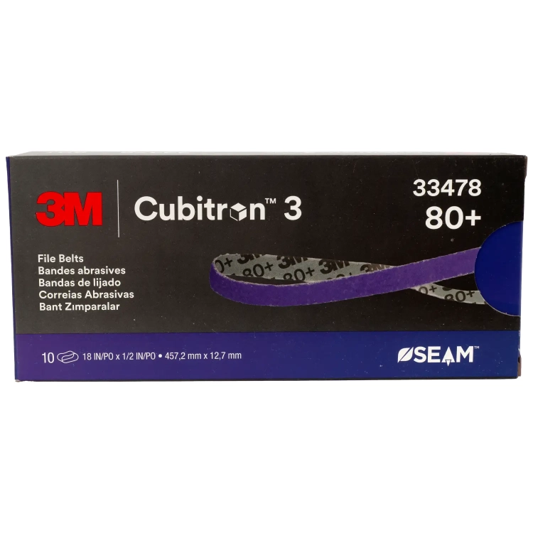 Pas ścierny CUBITRON III 12,7x457,2 mm 80+ 3M 33478