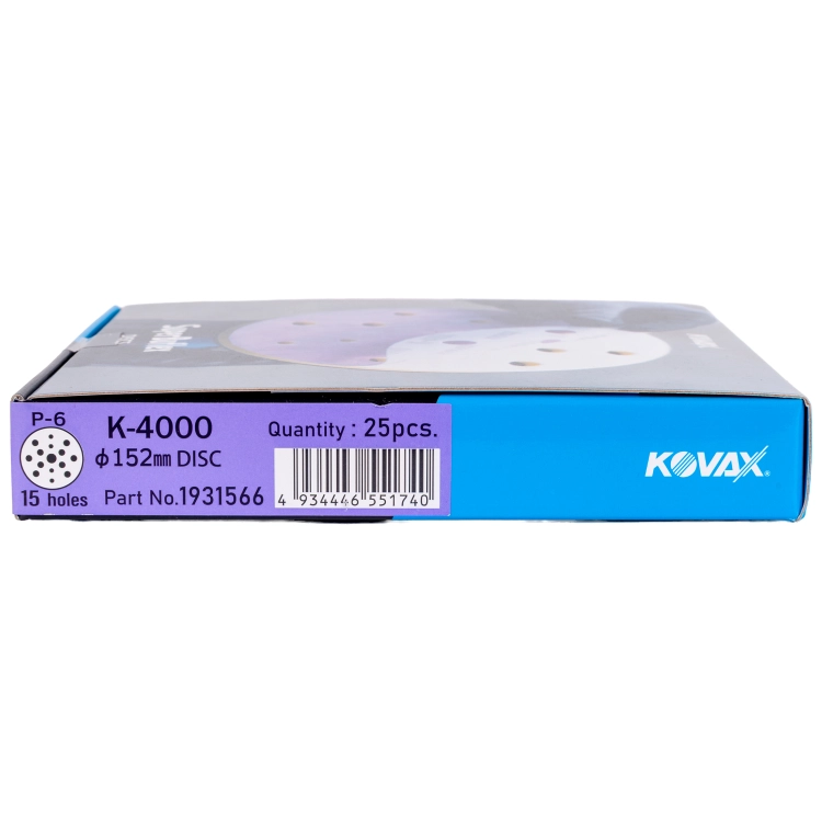 Krążek ścierny KOVAX Buflex Dry 152 mm 15H K4000 fioletowy 1931566