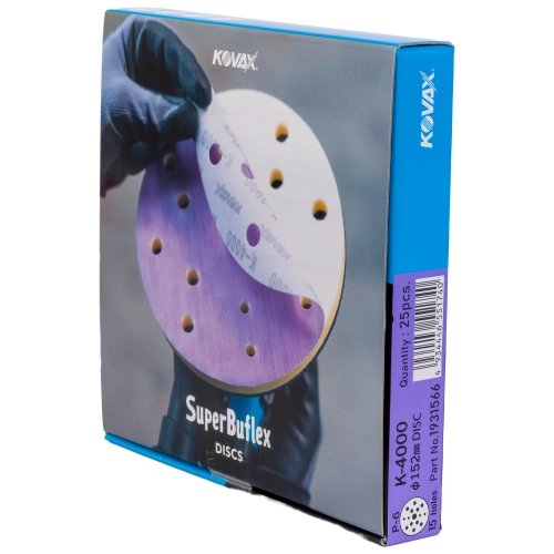 Krążek ścierny KOVAX Buflex Dry 152 mm 15H K4000 fioletowy 1931566