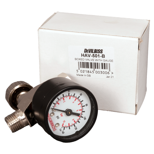 Reduktor z manometrem  DeVilbiss