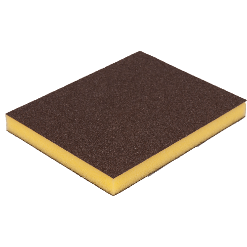 Indasa Gąbka ścierna dwustronna 98x120x13 Micro Fine (beżowa)