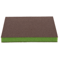 Indasa Gąbka ścierna dwustronna 98x120x13 Super Fine (zielona)
