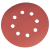 Indasa Krążki ścierne na rzep RL 125/8H P1000